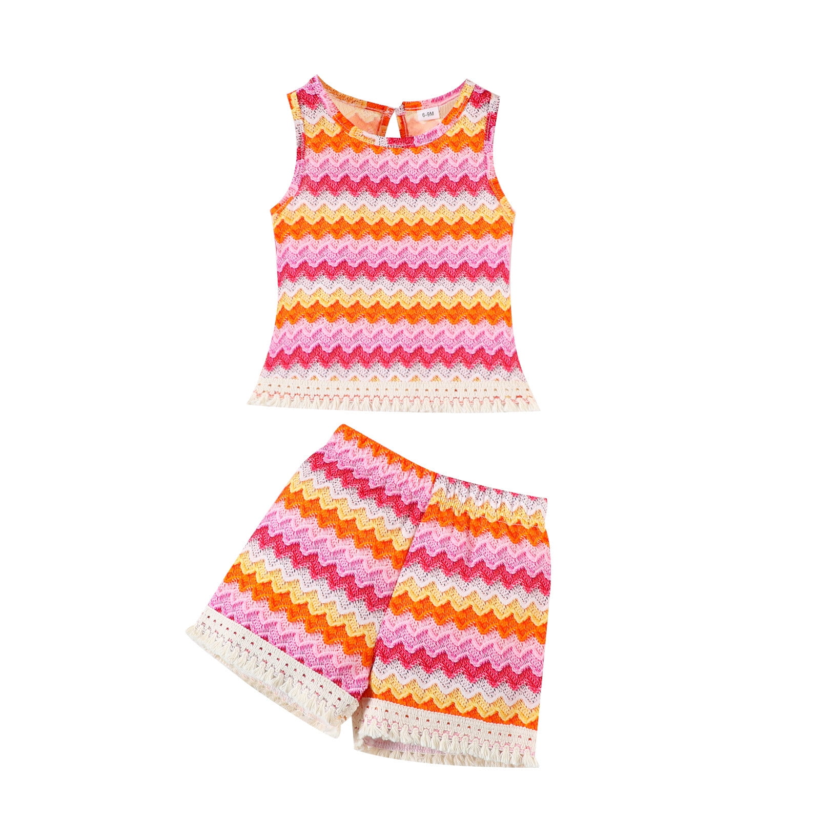 Baby Girl Outfits Kids Baby Girl's Summer Piece Outfit Colorful