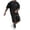 Black&1080, variant on CONFREE Mens 2 Peice Shorts Sets Casual Men's Summer Outfits Set Letter Graphic Tshirts Shorts Athletic Sweat Suit for Men