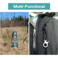 thumbnail image 4 of 10 PCS Stainless Steel 3 Holes Knot Rope Buckle, Cord Adjuster Tent Rope Tensioner, 3 Holes Adjusters Ultralight Rope Buckle Cord Adjuster for Tent Camping Hiking Backpacking Outdoor Activity, 4 of 5