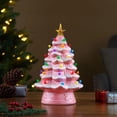 thumbnail image 2 of Mr. Christmas 12" Nostalgic Ceramic Tree - Pink, 2 of 5