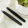 thumbnail image 3 of Equate Stainless Steel Duo Slant and Point-Tip Tweezer Set, 2 Pieces, 3 of 9