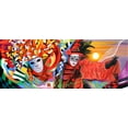 thumbnail image 2 of Stevenson, Graeme 14x8 Gold Ornate Wood Framed with Double Matting Museum Art Print Titled - Venice Nights, 2 of 4