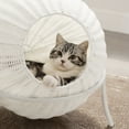 thumbnail image 3 of Swiss Madison  Nala Wicker Cat Condo in White White, 3 of 5