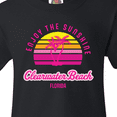 thumbnail image 4 of Inktastic Summer Enjoy the Sunshine Clearwater Beach Florida in Pink Youth T-Shirt, 4 of 5