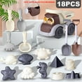thumbnail image 2 of 18 PCS Beach Toys Set for - Sand Bucket, Shovel, Rake, Sieve & More for Sandpit Fun, 2 of 7