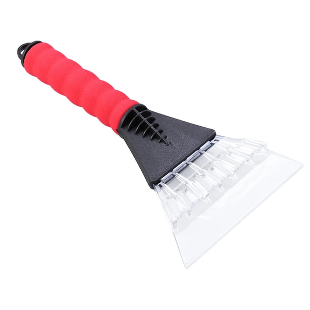 unbranded Pala Para Nieve De Con Mango De Goma Antideslizante Y Plástico Resistente Rojo