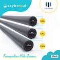 thumbnail image 2 of SkyBound Replacement Trampoline Enclosure Foam - Trampolines Poles Cover - Protective Poles Cover Tube Set for Safety Protection - Set of 12 - Variety of Colors and Sizes, 2 of 8