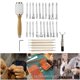 thumbnail image 3 of Herramientas de Estampado de material cuero de 27 Piezas, de Tallado de material cuero, Herramientas de Tallado de Bricolaje para Principiantes Y Profesionales Macarena Groover para hacer manualidades, 3 of 8