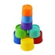 thumbnail image 4 of Torre Anillo Apilable Bsvklp Juguete Educativo Interactivo para Pequeños Diversión Iris Construcción, 4 of 9