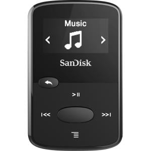 8GB SanDisk Clip Jam MP3 Player - Black (Best Gun On Mw3)