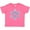 Hot Pink, variant on Inktastic Icy Blue Winter Snowflake Boys or Girls Baby T-Shirt