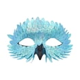 thumbnail image 2 of Halloween Multifunción Media Face Cover for Party Supplies Cosplay Azul, 2 of 8