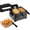 Black-Smart Touch Control, variant on Costway Electric Deep Fryer 5.3 QT/21-Cup Stainless Steel 1700W with Triple Basket Silver