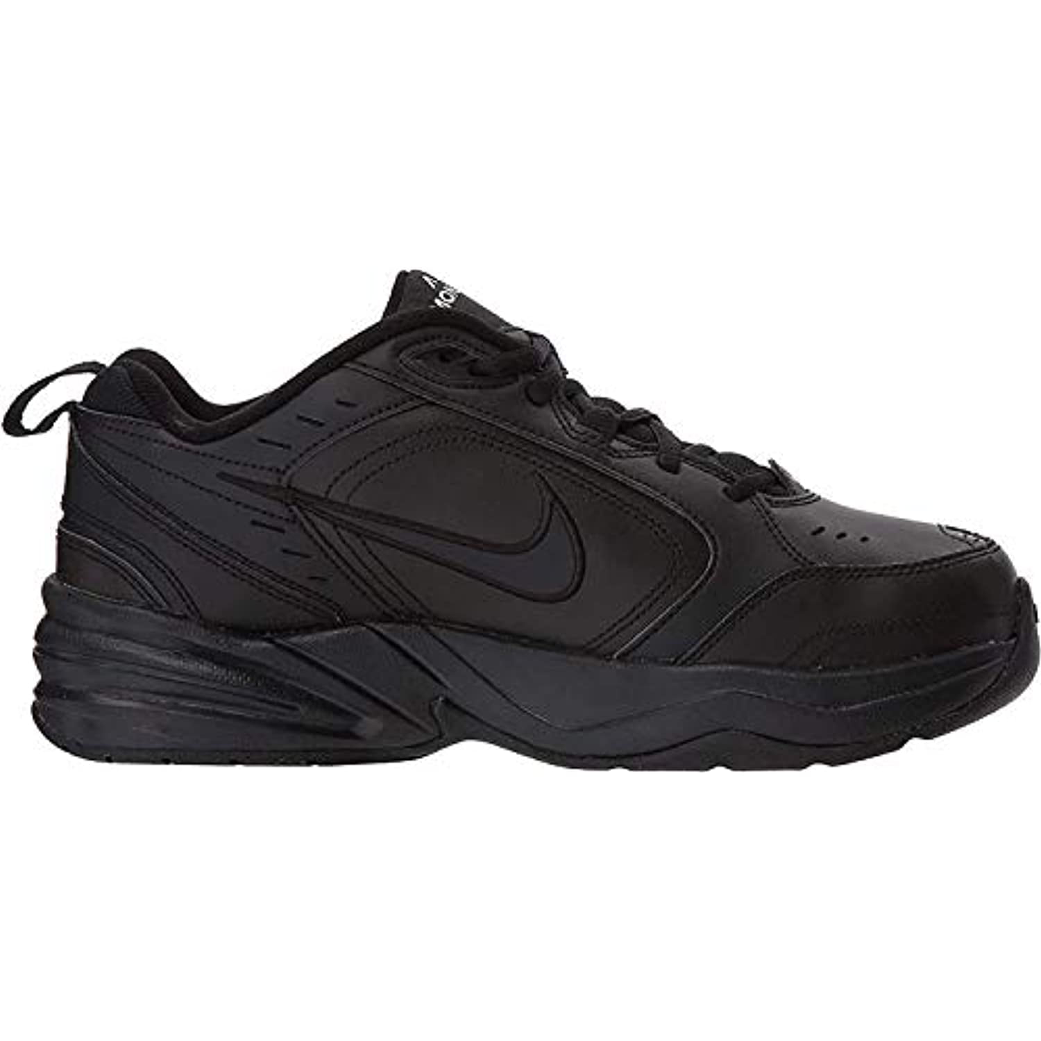 Gama de algo autor Men's Nike Air Monarch IV Black/Black (415445 001) - 15 - Walmart.com