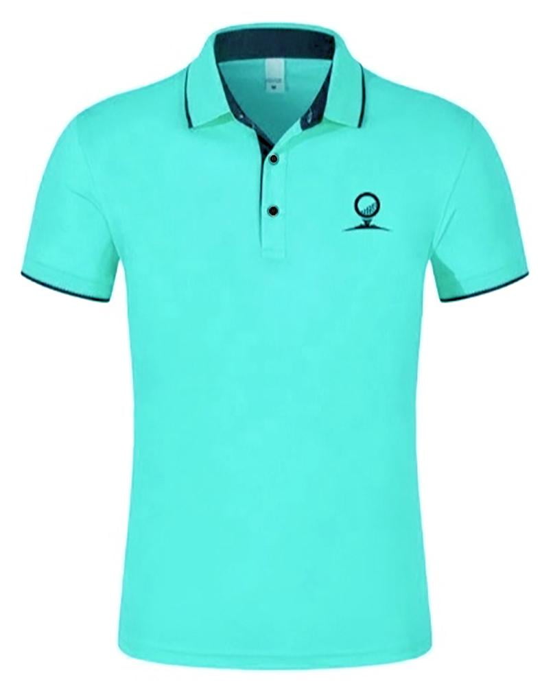 19th Hole Men's Dry-Fit Golf Polo 