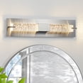 thumbnail image 3 of Crystal LED Modern Indoor Wall Lamp Bathroom Crystal Light Fixture Bedroom Living Room 3000K, 3 of 6