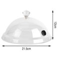 thumbnail image 3 of Molecular Cuisine Smoke Hood Food Grade Lid Dome Cover for Smoker Accessory Smoke Infuser Cake Steak, 3 of 5