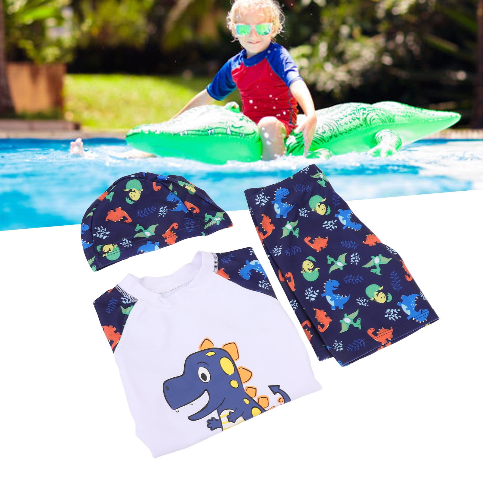 Dinosaur swimming costume deals