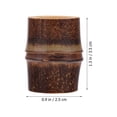 thumbnail image 6 of KAKOWELY Lid Holder Bamboo Organizer Compact Size 1Pack 4.5X2.5X2.5In, 6 of 10