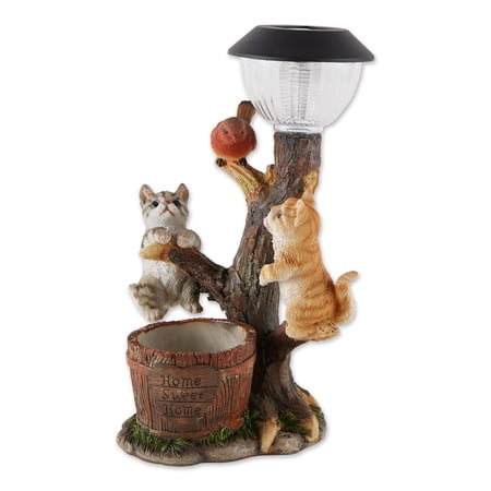 CLIMBING CATS SOLAR LIGHT