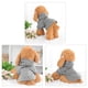 thumbnail image 2 of Sudadera para perros con capucha Ropa de primavera/otoño/invierno Abrigo cálido Gris XXL, 2 of 7