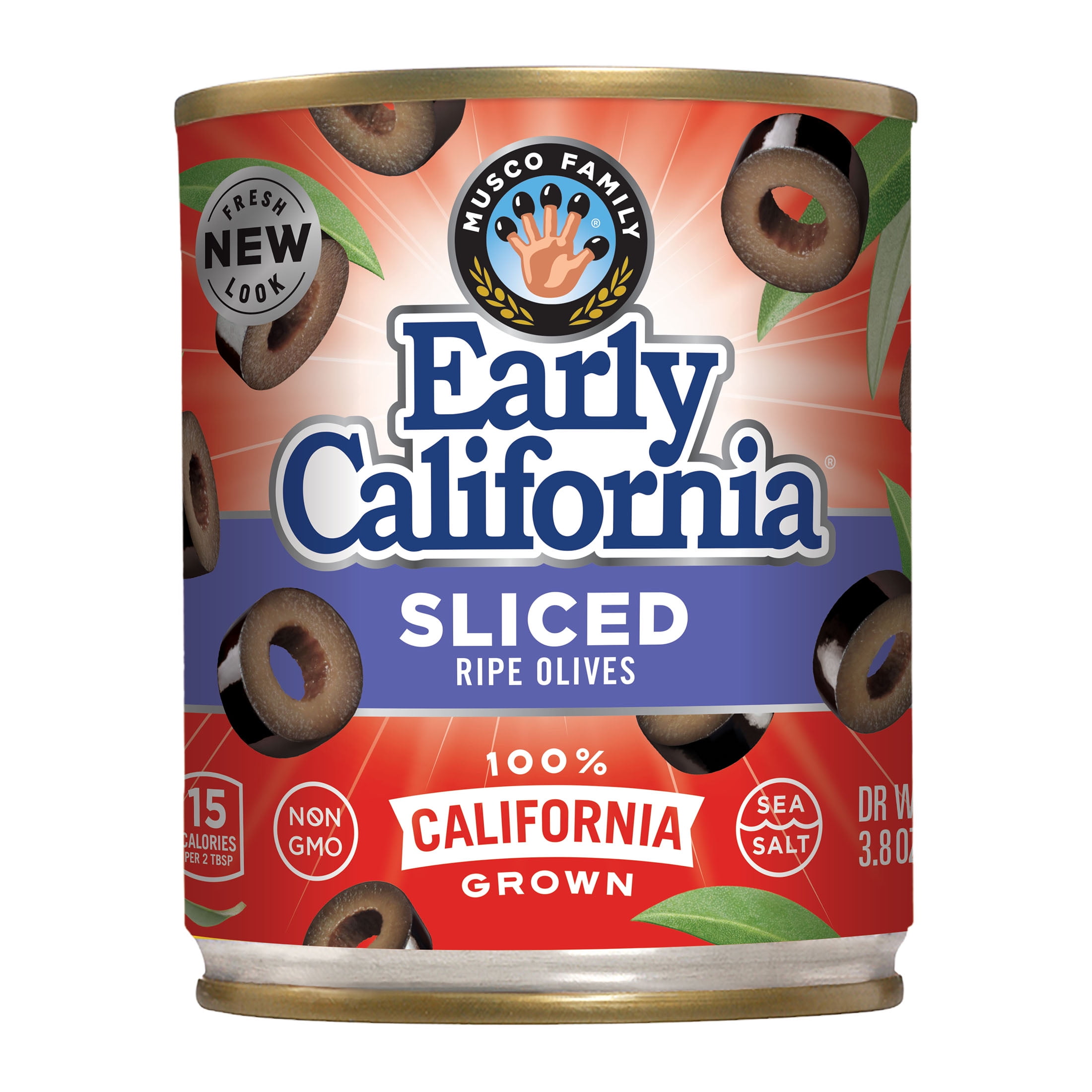 Early CaliforniaÂ® Sliced California Ripe Olives 3.8 oz. Can