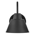 thumbnail image 3 of 81220BK Lark Wes - 10W 1 LED Small Outdoor Gooseneck Barn Light-10.5 Inches Tall and 8 Inches Wide-Black Finish, 3 of 23