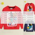 thumbnail image 3 of Gerichy Toddler Baby Boy Girl Embroidery Outfit Pullover Sweatshirt Long Sleeve Crewneck Shirt Top Fall Winter Clothes 1T-7T, 3 of 5