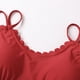 thumbnail image 5 of WILLBEST Traje de Baño de 2 Piezas para Mujer, Traje de Baño con Ribete Festoneado, Traje de Baño de 2 Piezas de Cintura Alta, Parte Superior E Inferior, 5 of 8
