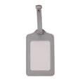 thumbnail image 1 of Minnieouse Etiqueta de equipaje de cuero PU, soporte de viaje, embarque de equipaje, etiqueta de identificación portátil antipérdida, Viajes, Equipaje y Accesorios Varios Gris, 1 of 6