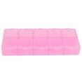 thumbnail image 2 of Portable Transparent Bead Containers, 10 Compartments, Durable Wear , Jewelry Organizer For Earrings, Beads, Rings, 2 of 8