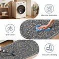 thumbnail image 3 of Washable Runner Rug 2x6 ft Non-Slip Soft Low Profile Kitchen Rug, Vintage Floral Microfiber Area Rug for Kitchen, Hallway, Laundry, Bedroom, 3 of 6