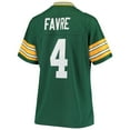 thumbnail image 3 of Women's Mitchell & Ness Brett Favre Green Green Bay Packers 1996 Legacy Replica Player Jersey, 3 of 3