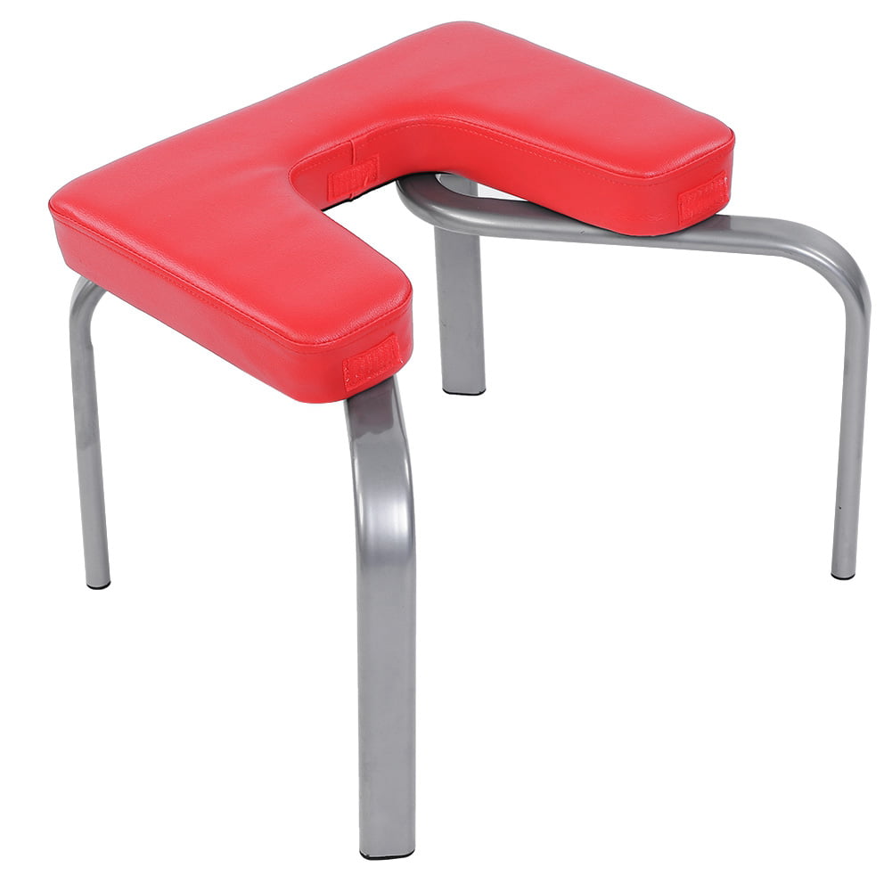 Details about   Yoga Inversion Chair Headstand Bench Exercise Stool Headstander Fitness Kit Red 