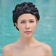 thumbnail image 3 of Women Swimming Cap New Elastic Nylon Fabric Protect Ears Long Hair Sports Swim Pool Hat For Female Outdoor, 3 of 3