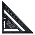 thumbnail image 3 of Aluminium Ruler,Metal Square, Ruler 7in Carpenter Square Aluminum Portable Woodworking Measuring Tool For DIY, 3 of 8