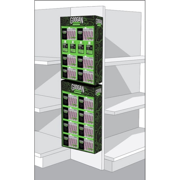 Googan Green Crappie Jig Fishing Lure 1/16oz with #2 Hook