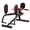 Black&Orange, variant on Hip Abductor Machine, 3-in-1 Thigh & Glute Trainer for Home Gym, Adjustable Resistance for Inner/Outer Thigh Toner and Butt Lifter, Compact Leg Workout Equipment
