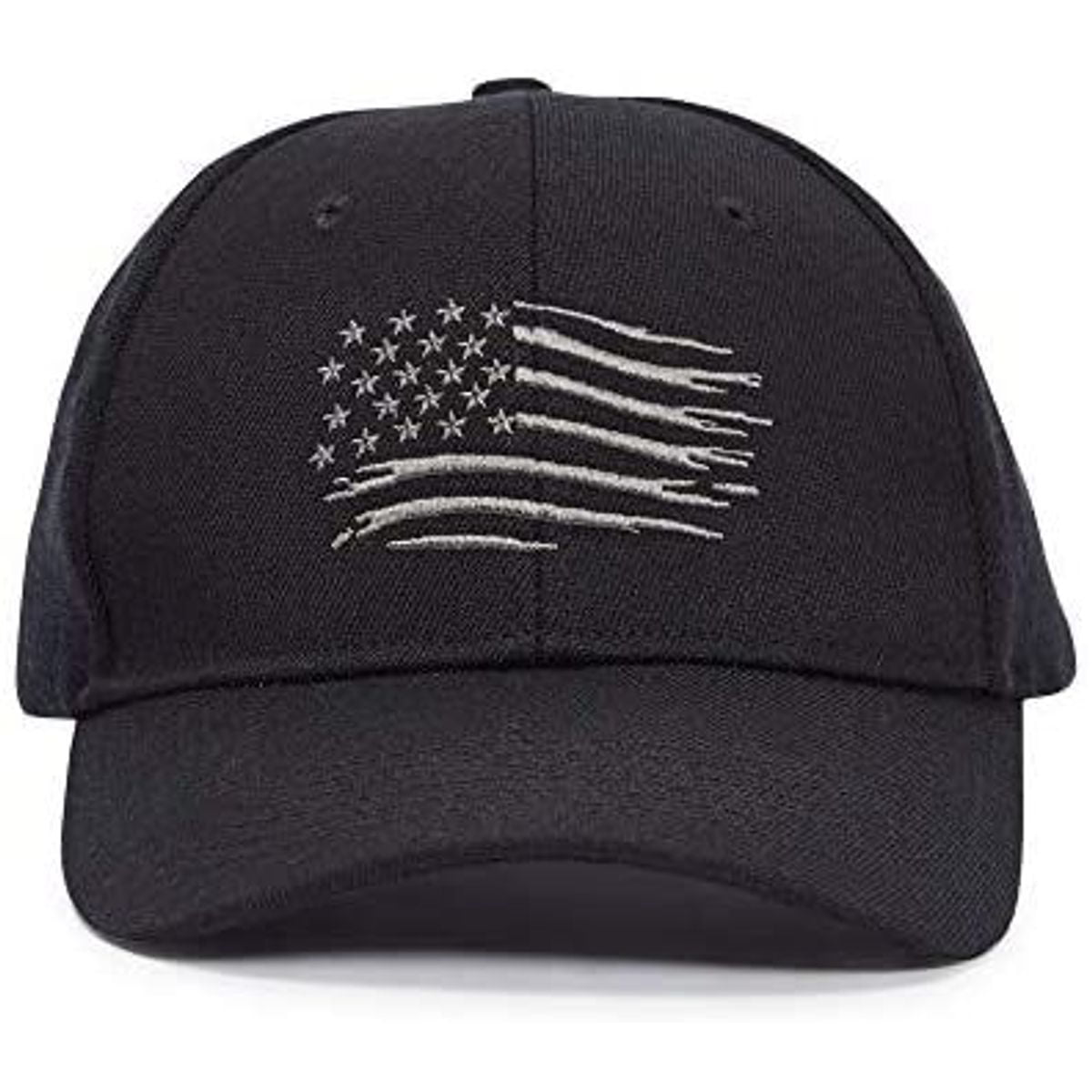 The Pride American Flag Flexfit hat Military Premium 3D Patch Baseball Cap Handmade in USA with Imported Goods 