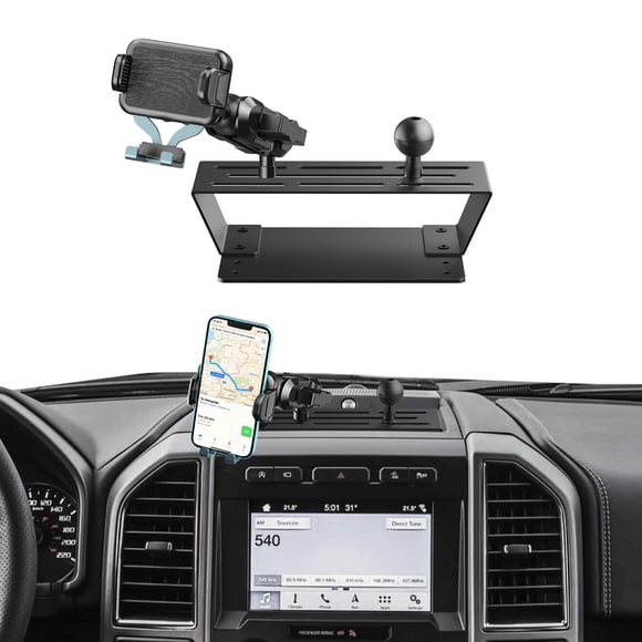 Soporte de teléfono Surfcabin Dash Mount para Ford F150 F250 F350