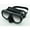 Black W/ Mirror Lens, variant on Riffe Naida Mask - Black W/ Clear Lens
