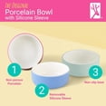 thumbnail image 3 of Cuencos de porcelana Elk and Friends Kids con funda de silicona x4, 3 of 9
