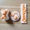 thumbnail image 6 of ZPAQI 3D Bear Heart Love Silicone Cookies Fondant Mold Cake Mould Jelly Candy Chocolate Decoration Baking Tool, 6 of 11