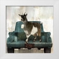 thumbnail image 1 of Sommers, Mindy 20x20 White Modern Wood Framed Museum Art Print Titled - Goat Vacation, 1 of 4