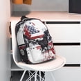 thumbnail image 3 of Disketp American Flag Eagle Art Mochila Escolar de 15 Pulgadas, Mochila Ligera para Estudiantes, Viajes y Trabajo, Cómoda y Resistente para el Uso Diario, 3 of 6