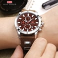 thumbnail image 5 of Mens Watch Casual Sports Watches (Chronograph/Waterproof/Luminous/Calendar) Silicon Band Fashion Quartz Watch for Men, 5 of 5