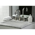 thumbnail image 3 of Kingston Brass FSC8939CKL Kaiser Widespread Bathroom Faucet with Brass Pop-Up, Polished Nickel, 3 of 8