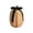 Green, variant on Fall Pumpkin Decor, Fall Decorations For Home, Pumpkin Decor, Wicker Pumpkins Line, Rustic Harvest Collection, Resin Rattanesque Craft With Plaid Accent, For Fall Home Decor Indoor, 1 Count, Brown