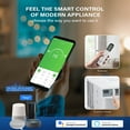 thumbnail image 5 of Matladin Window Air Conditioner with Heat, 8000 BTU Window AC Unit & Heater Combo with APP & Voice Smart Control, Timer Function & Easy Installation Kit, 115V/60Hz, 5 of 10
