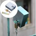thumbnail image 3 of Maoww Outdoor Faucet Lock Cover Anti Theft Tap Padlock for Park Silver Square, 3 of 9
